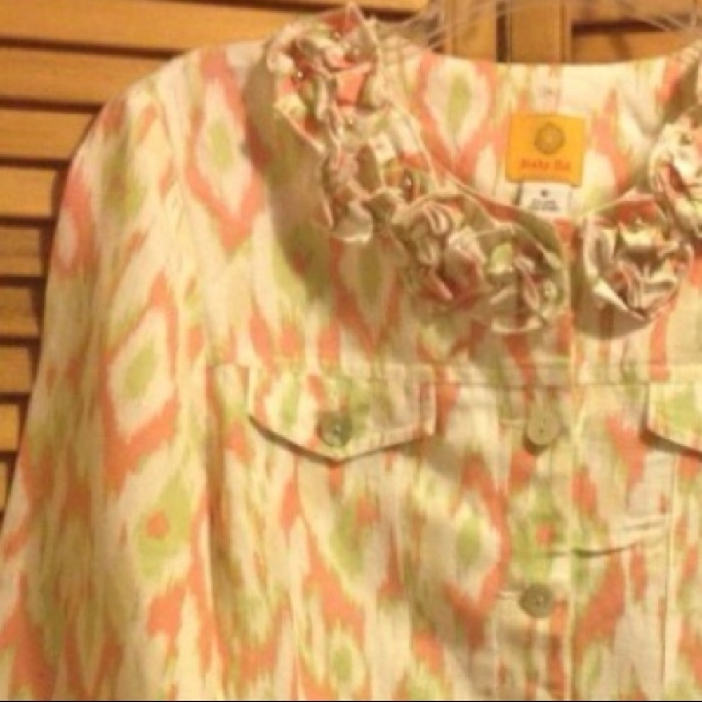 Ruby Rd. Jacket with Embellishments - Picture 3 of 8